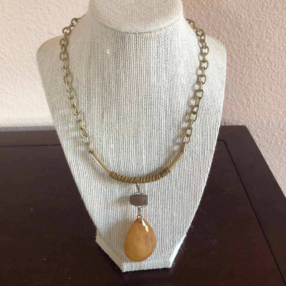 Bohemian Gold Necklace